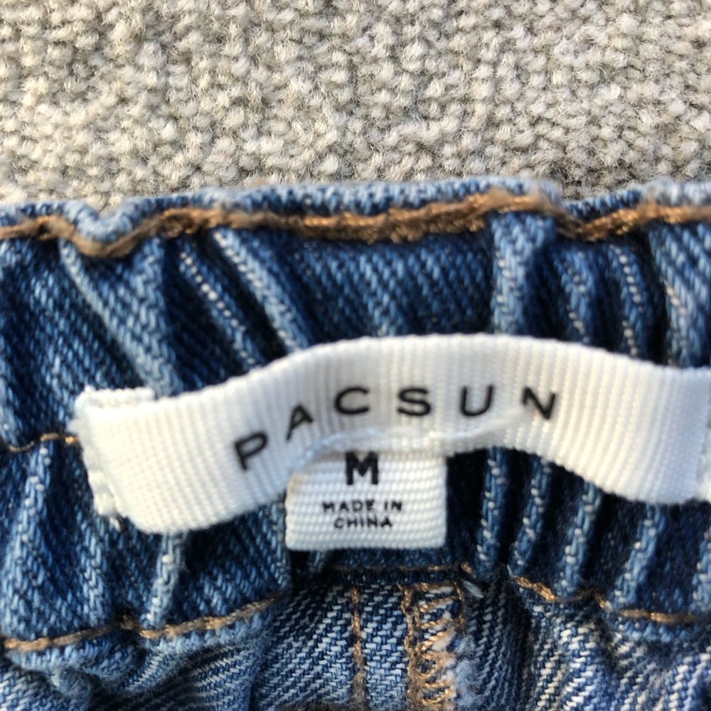 PacSun High Rise Elastic Waist Jeans - Picture 3 of 4